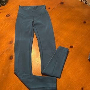 Lululemon Teal Leggings - size 2